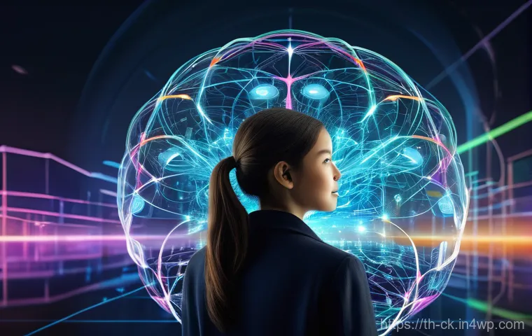 옴니채널 고객 경험을 위한 광고 전략 - **Prompt:** A vibrant, futuristic illustration depicting a seamless "Omnichannel Customer Journey." ...